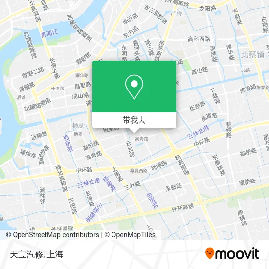 天宝汽修地图