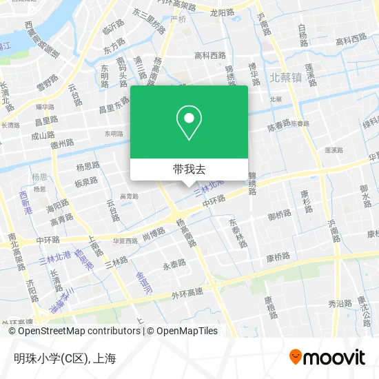 明珠小学(C区)地图
