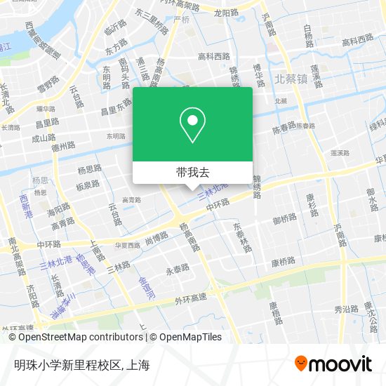 明珠小学新里程校区地图