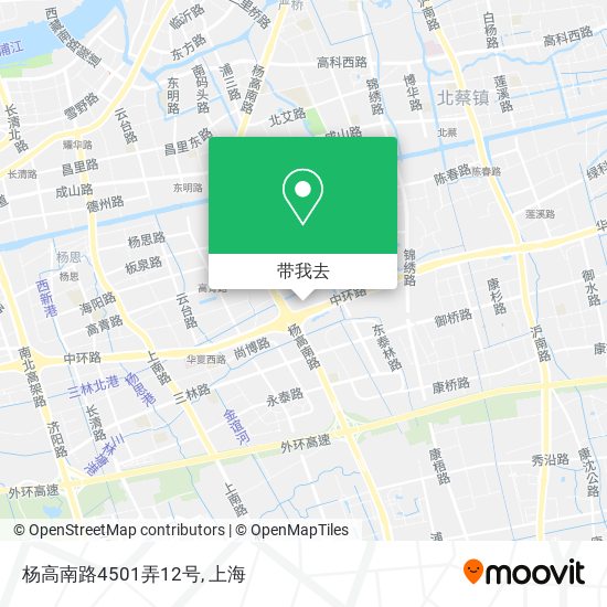 杨高南路4501弄12号地图