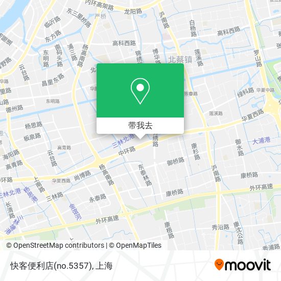 快客便利店(no.5357)地图