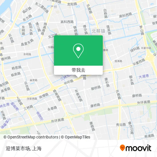 迎博菜市场地图