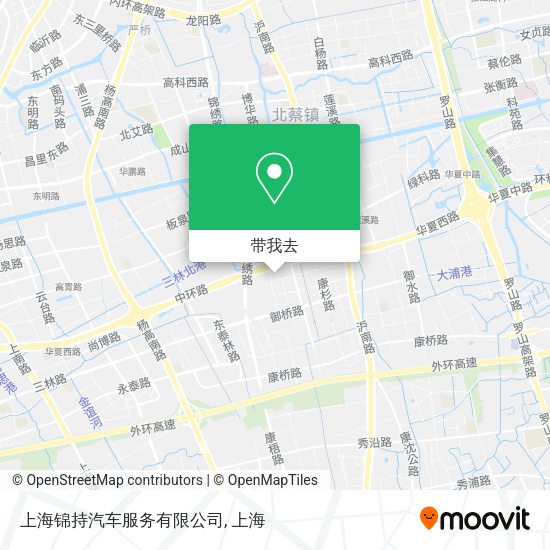 上海锦持汽车服务有限公司地图