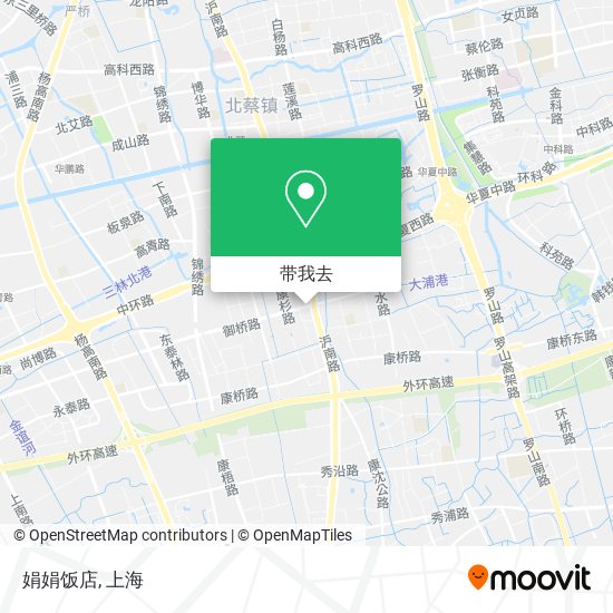 娟娟饭店地图