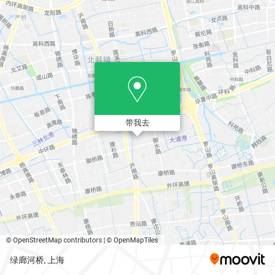 绿廊河桥地图