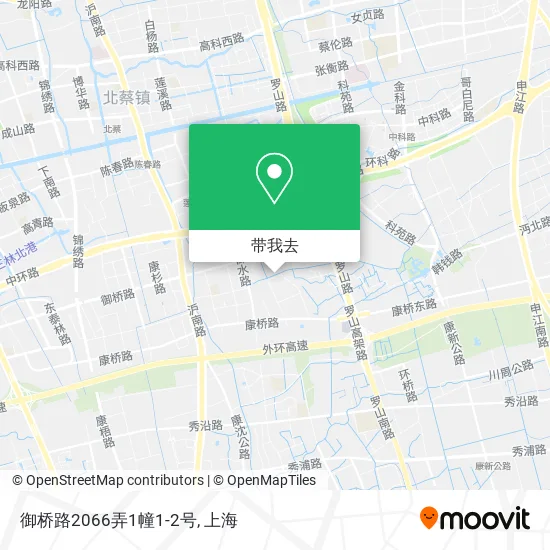 御桥路2066弄1幢1-2号地图