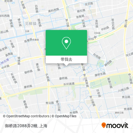 御桥路2088弄2幢地图