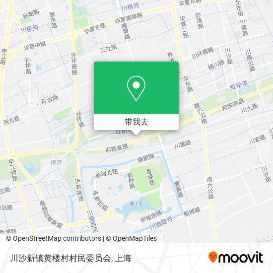 川沙新镇黄楼村村民委员会地图