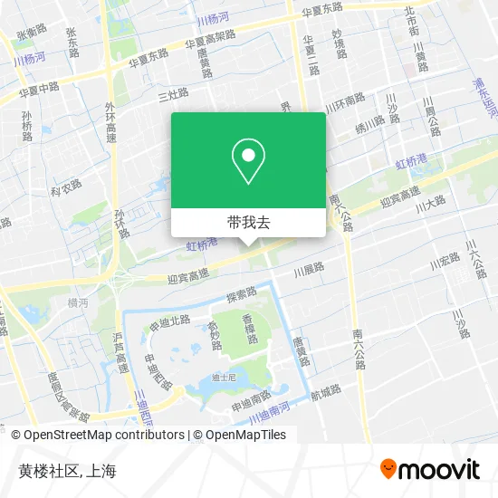 黄楼社区地图