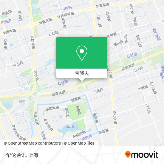 华伦通讯地图