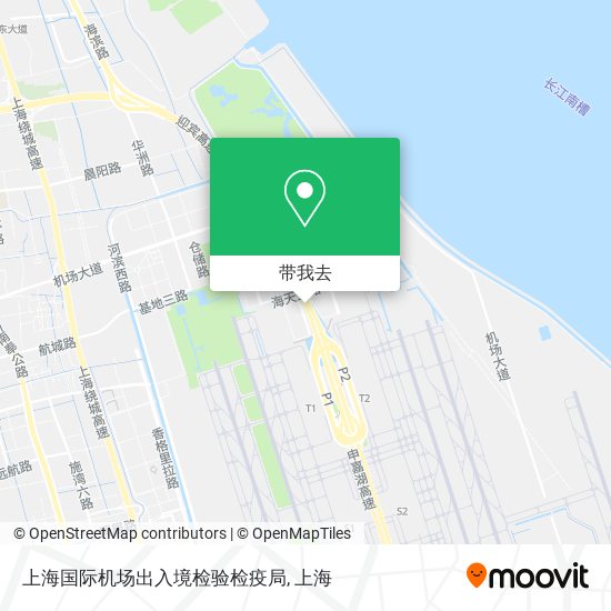 上海国际机场出入境检验检疫局地图