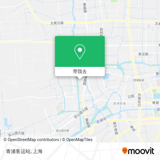 青浦客运站地图