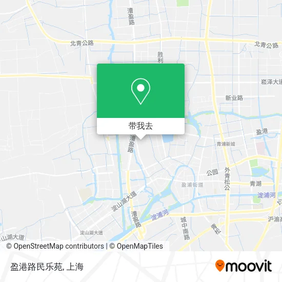 盈港路民乐苑地图