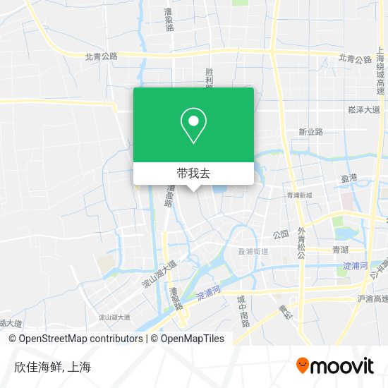 欣佳海鲜地图