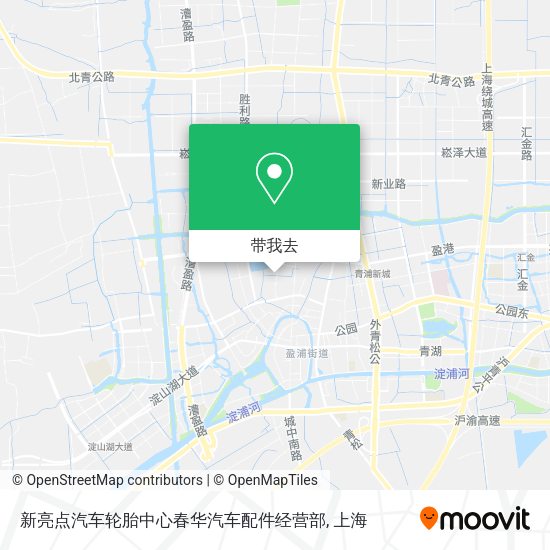 新亮点汽车轮胎中心春华汽车配件经营部地图