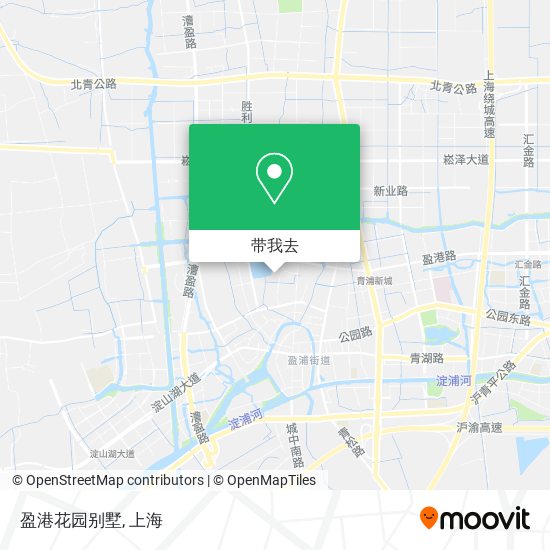 盈港花园别墅地图