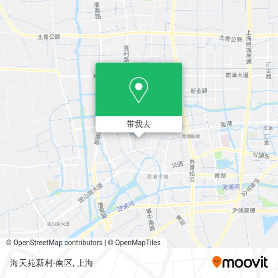 海天苑新村-南区地图