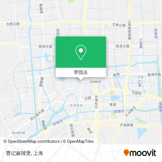 曹记麻辣烫地图