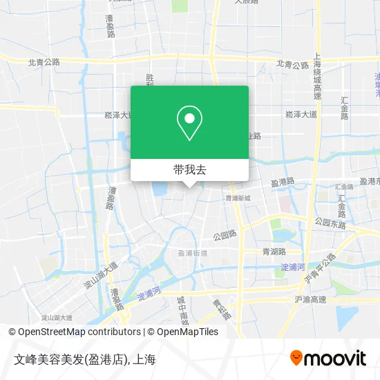 文峰美容美发(盈港店)地图