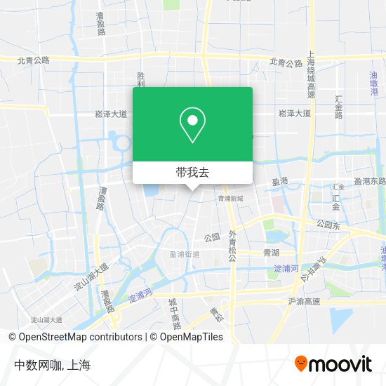 中数网咖地图