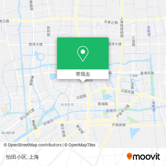 怡田小区地图