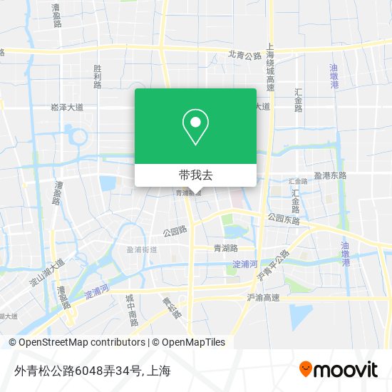 外青松公路6048弄34号地图