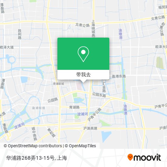 华浦路268弄13-15号地图