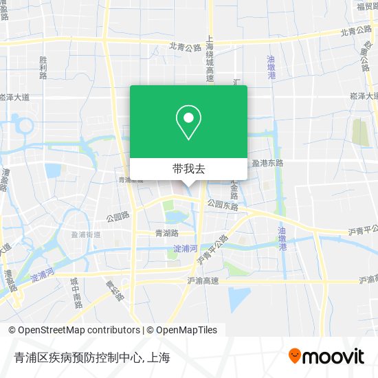 青浦区疾病预防控制中心地图
