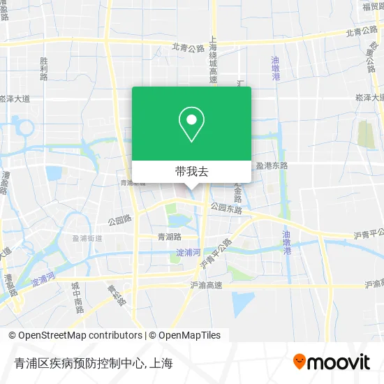 青浦区疾病预防控制中心地图