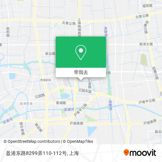 盈港东路8299弄110-112号地图