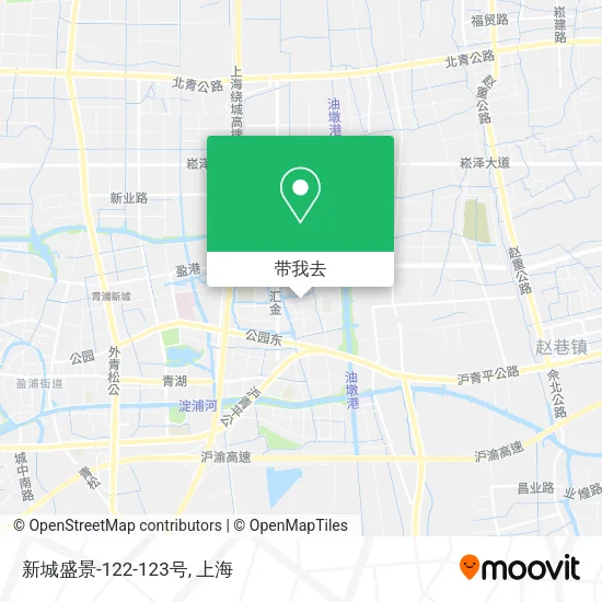 新城盛景-122-123号地图