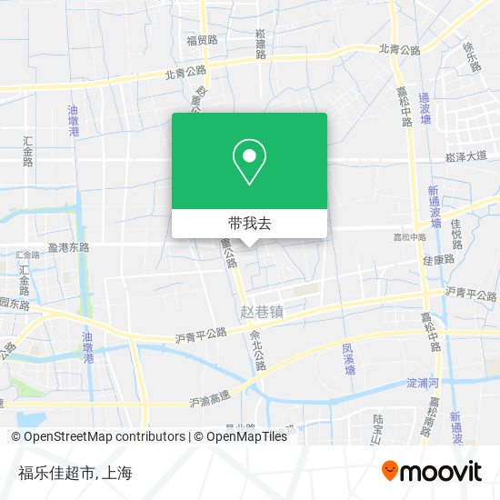 福乐佳超市地图