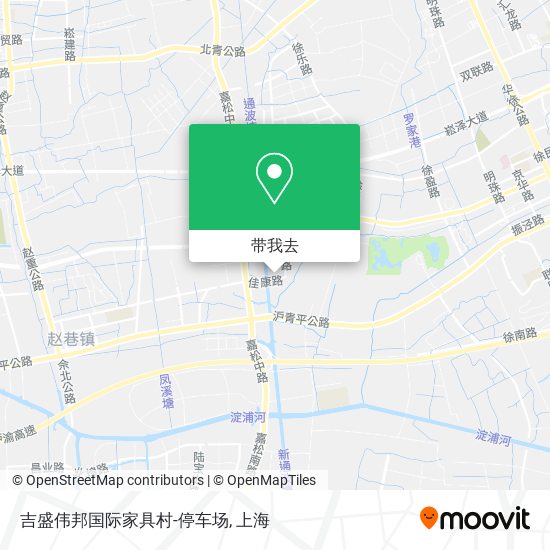 吉盛伟邦国际家具村-停车场地图