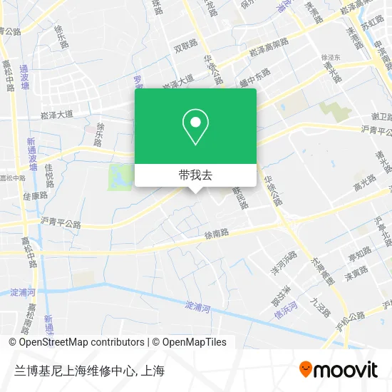 兰博基尼上海维修中心地图