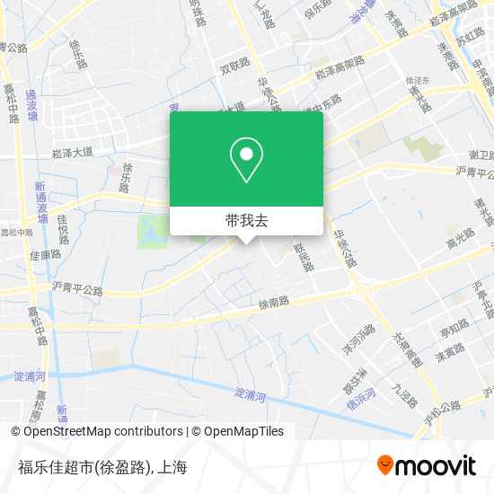 福乐佳超市(徐盈路)地图