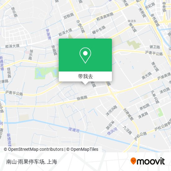 南山·雨果停车场地图