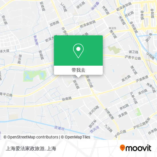 上海爱法家政旅游地图