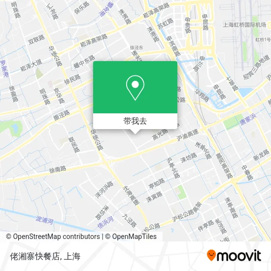 佬湘寨快餐店地图