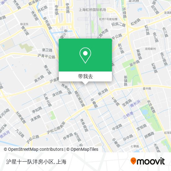 沪星十一队洋房小区地图
