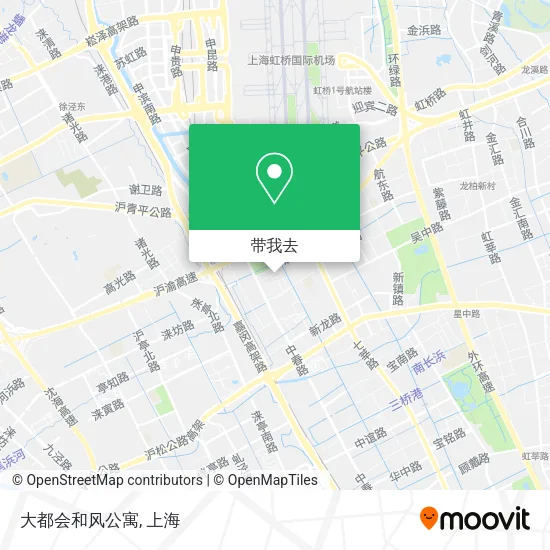 大都会和风公寓地图