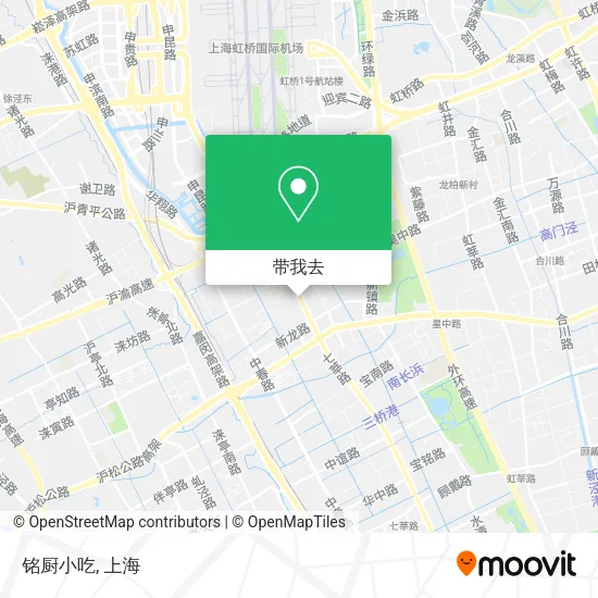 铭厨小吃地图