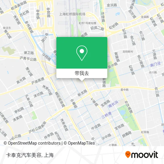 卡泰克汽车美容地图