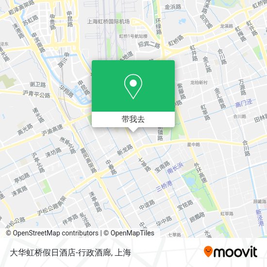 大华虹桥假日酒店-行政酒廊地图