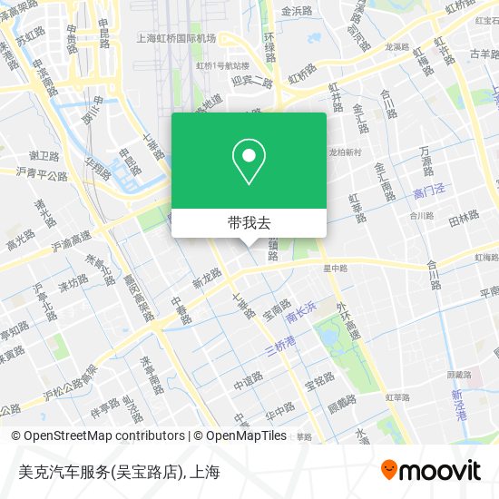 美克汽车服务(吴宝路店)地图