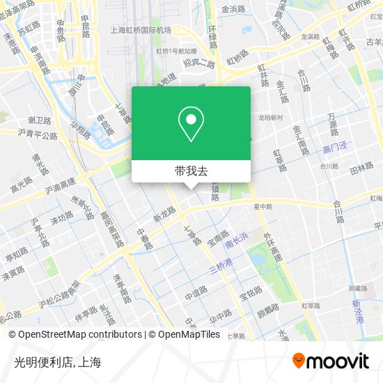 光明便利店地图