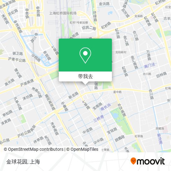 金球花园地图