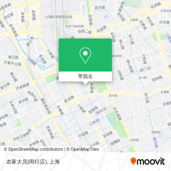 农家大员(闵行店)地图