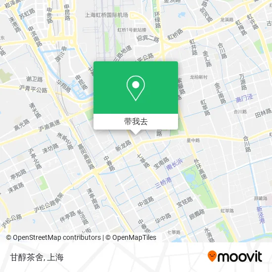 甘醇茶舍地图