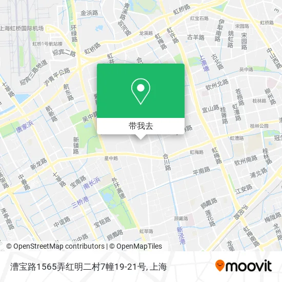 漕宝路1565弄红明二村7幢19-21号地图