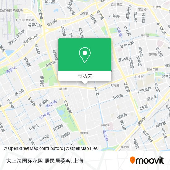 大上海国际花园-居民居委会地图